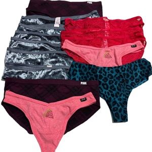 Victoria’s secret & pink underwear 14 pcs size S